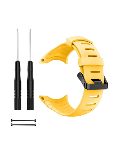 Suuntu Core силиконовый спортивный ремешок Желтый