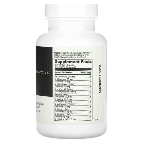 DaVinci Laboratories, Amino 21, 750 мг, 90 капсул