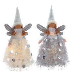 GAEM Игрушка набивная "Фея" с подсвет (3xAA, н/п), L15 W8 H32/22 см, 2в.