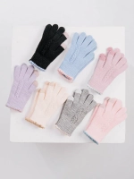 Перчатки теплые вязаные