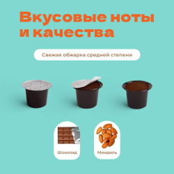 Кофе в капсулах СТМ. Шоколадный миндаль (10 шт.)