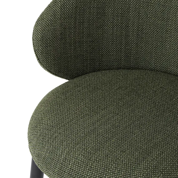 Стул Comfy, зеленая рогожка