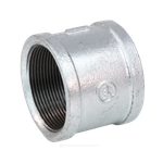 Муфта прямая чугун оц Ду 40 (1 1/2") ВР Fittex PLUS