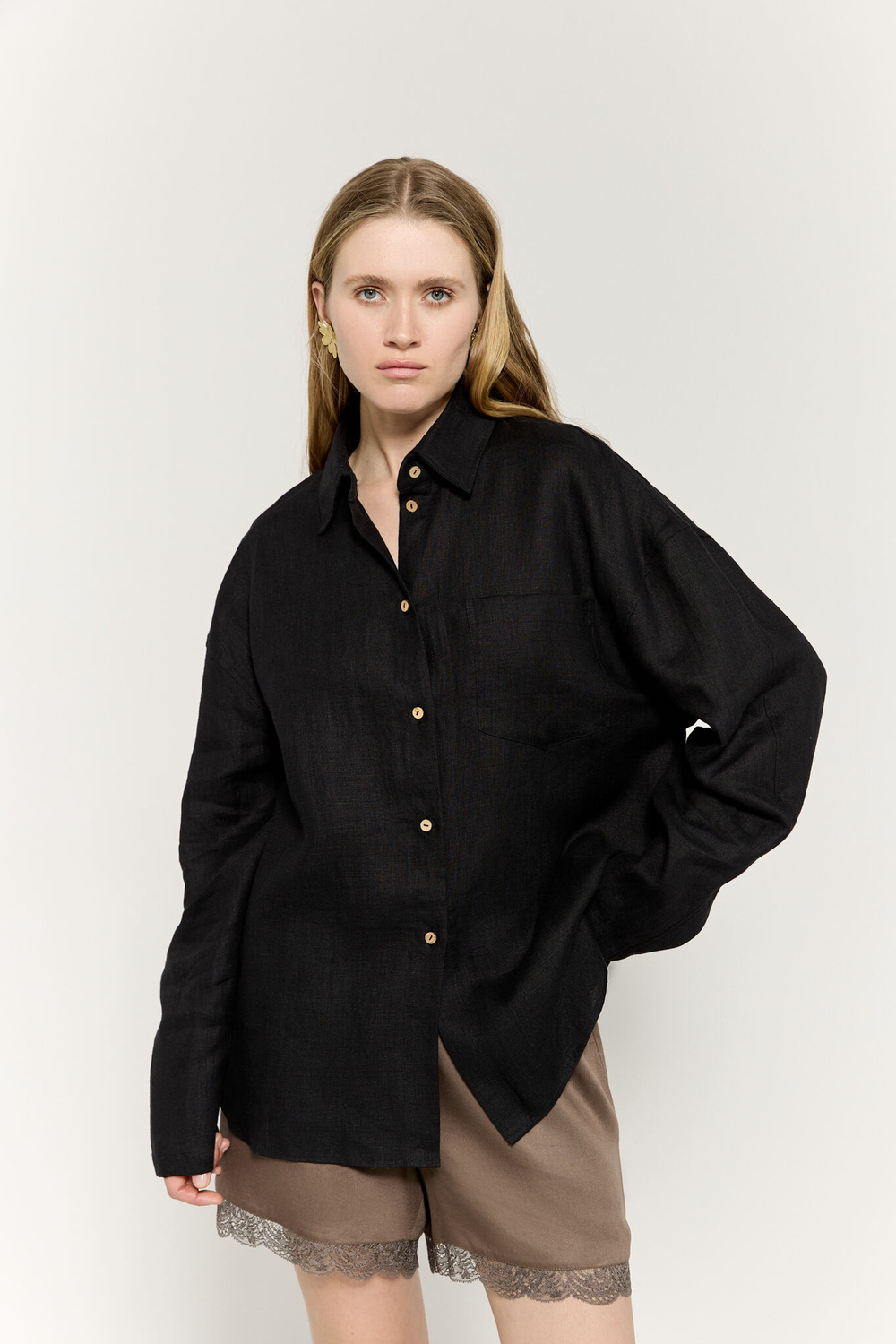 Рубашка Drugaya изо льна