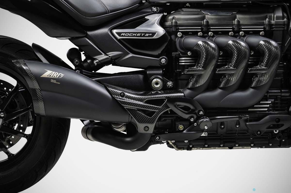 Zard Глушитель Triumph Rocket 3 (2021-) ZTP502S10SCR-B