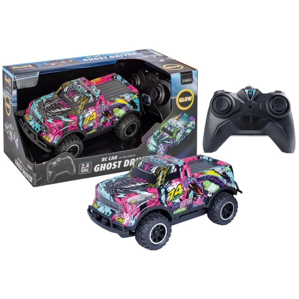 Радиоуправляемый трюковой автомобиль Revell Control Ghost Driver 24684 1:22 2,4 ГГц — фото 1