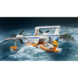 LEGO City: Спасательный самолет береговой охраны 60164 — Sea Rescue Plane — Лего Сити Город