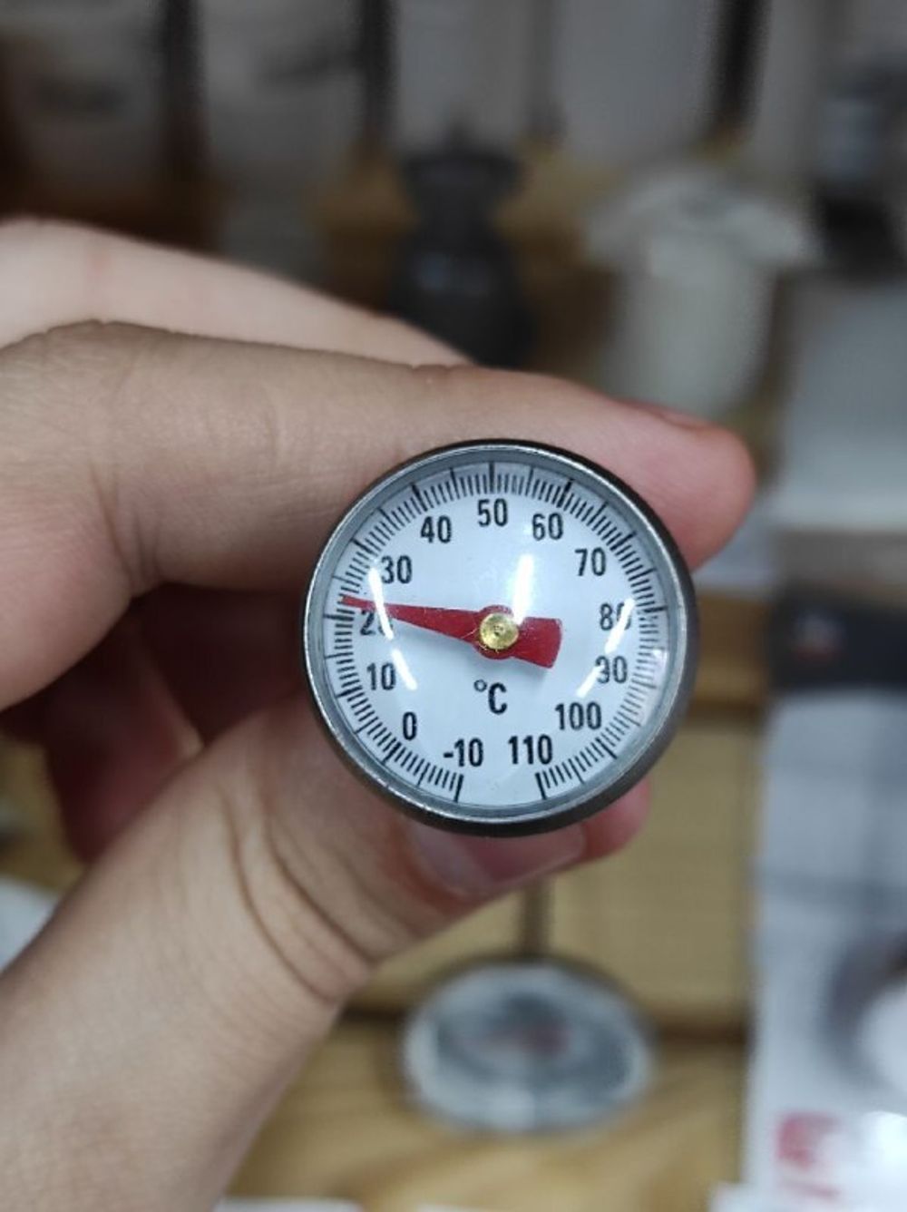 Механический кухонный термометр для пищи, щуп 13 см