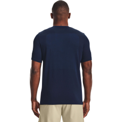 Мужское теннисное поло Under Armour Seamless T-Shirt Men - Dark Blue