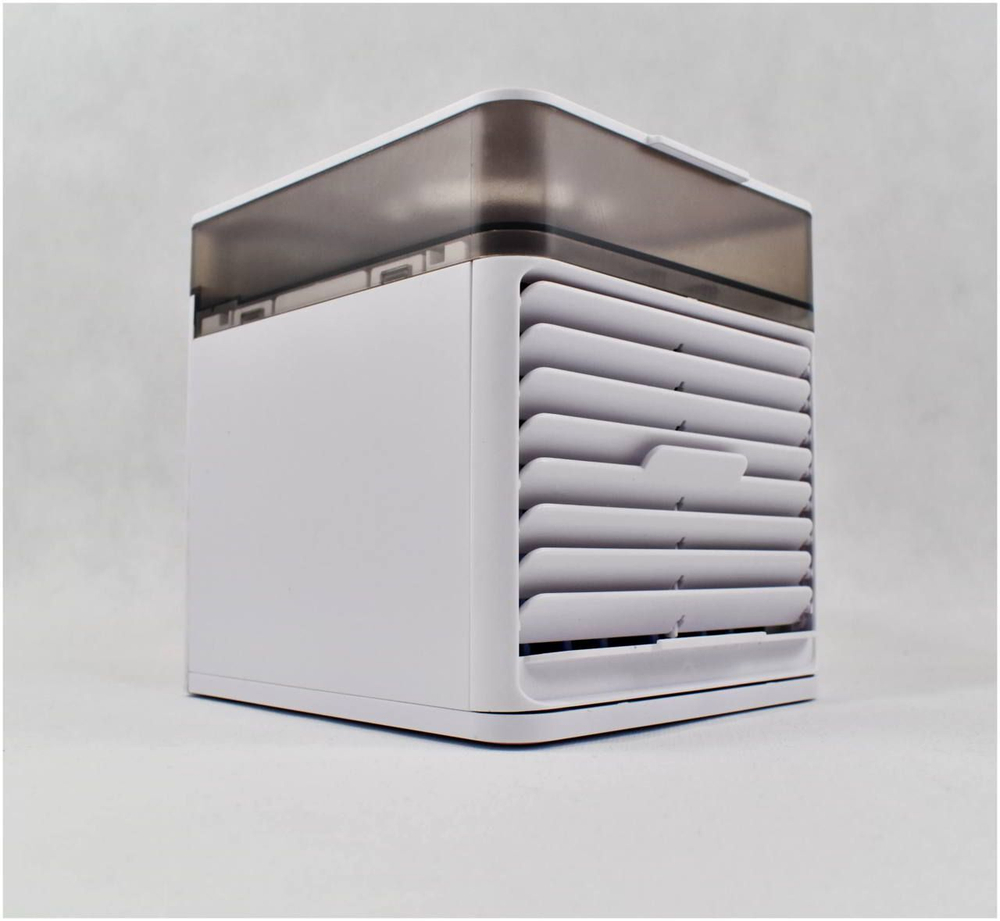 Мини вентилятор увлажнитель, белый, 50 мл/ч, объем 0.5 л