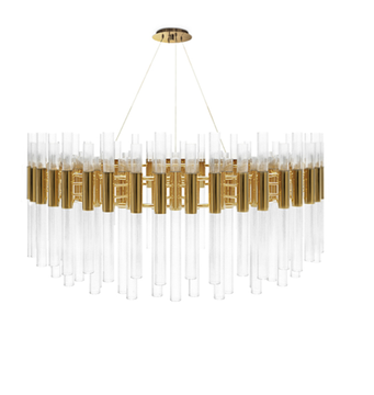 Люстра WATERFALL ROUND (suspension) by Luxxu