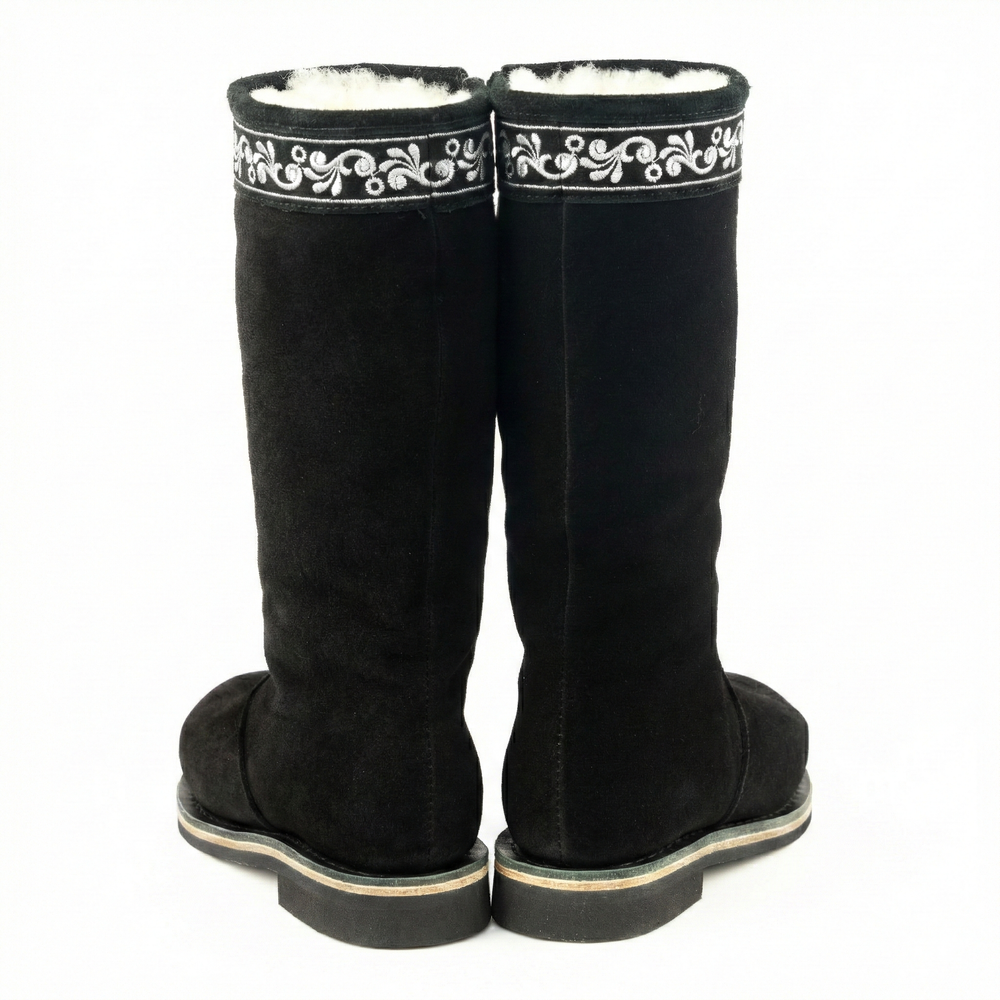 Унты женские из замши