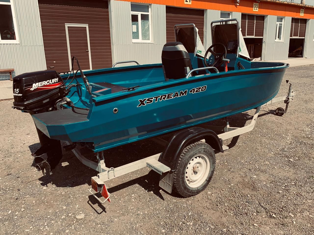 Алюминиевая лодка Xstream 420S