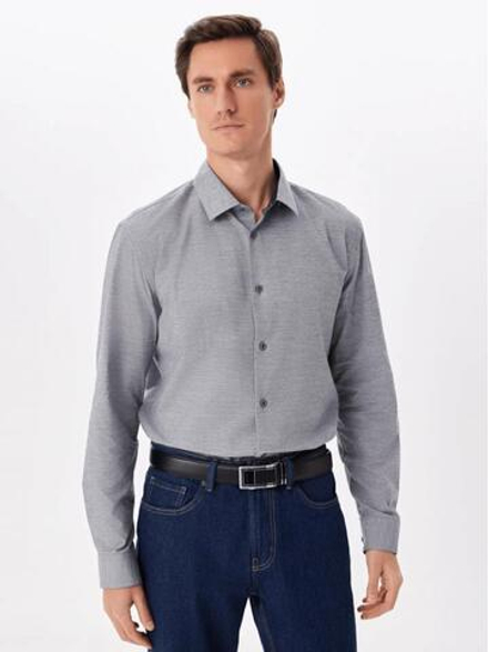 Сорочка GREG (Super Slim fit) 313/237/0615/ZN/1 STRETCH "Дизайн"