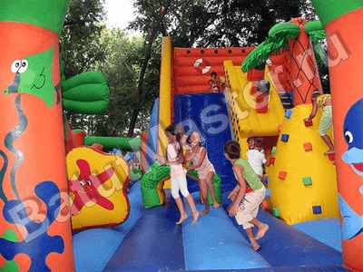 Коммерческий надувной батут "Оазис"