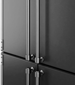 Холодильник Side by Side Kuppersberg NMFV 18591 BK Silver