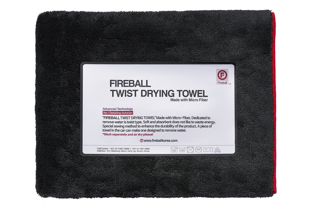 FIREBALL Микрофибра для сушки Twist Drying L 620gsm 70*45