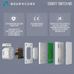 Умный WiFi (Matter) выключатель Sonoff M5-1C-86W (Работает с Яндекс Алисой)