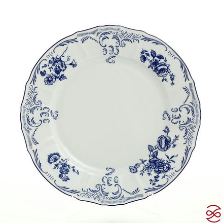 Блюдо круглое Bernadotte Синие розы 30 см