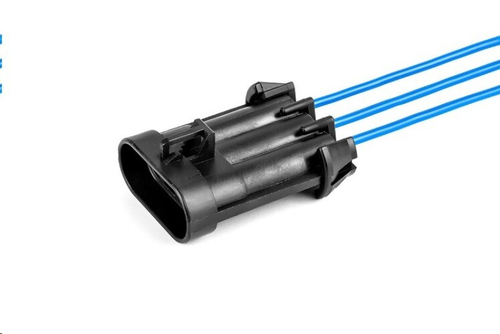 Разъем мотора вентилятора Hella охлаждения двигателя /2190, 1118, Датсун/ с проводами (CARGEN)