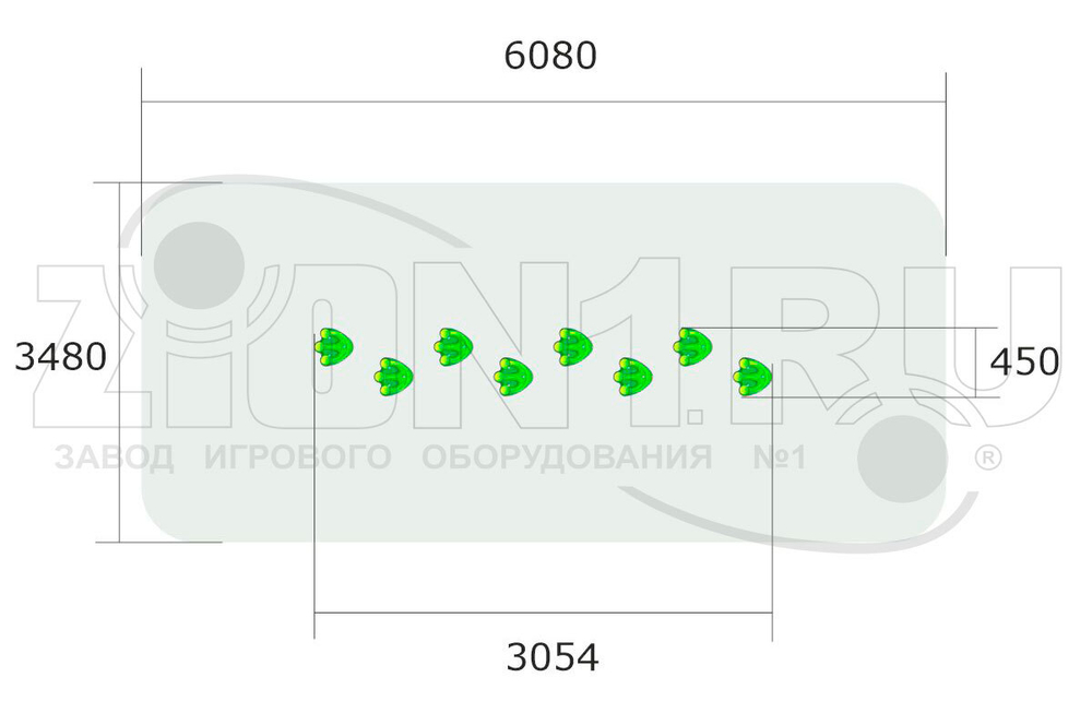 Пеньки «Лягушонок»