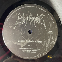 Винтажная виниловая пластинка LP Emperor In The Nightside Eclipse (UK 2008)