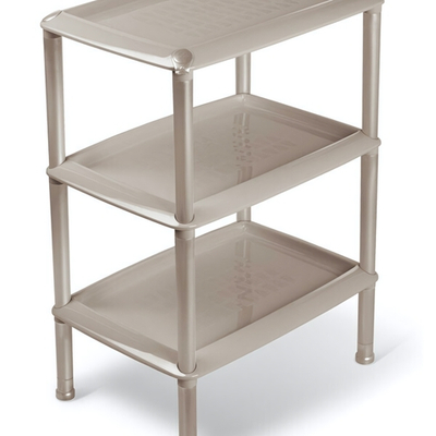 Этажерка универсальная «Джета» 3 полки, цвет коричнево-серый, 44*31*53,7см С741КСЕР