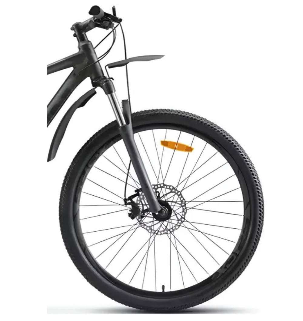 Велосипед 27,5" STELS Navigator-745 MD, рама 19" темно-оливковый