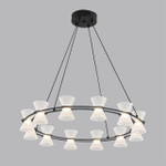 8341/42L LN Люстра подвесная LED 42W 3000K 220V LEDIO