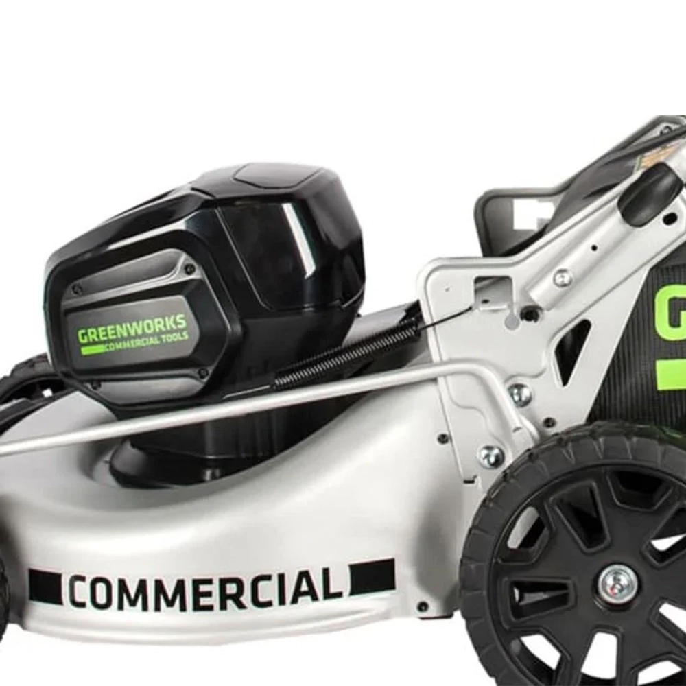 Аккумуляторная газонокосилка Greenworks GС82LM46 82V 82В (без АКБ и ЗУ) нож 46 см, 2502407