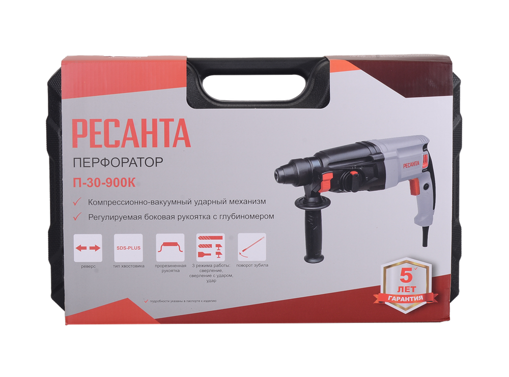 Перфоратор Ресанта П-30-900К