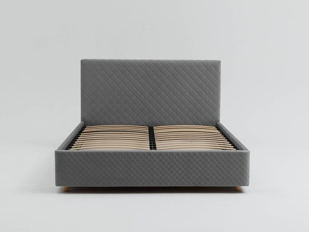 Кровать Galaxy 1400 с под. механизмом / серый №25