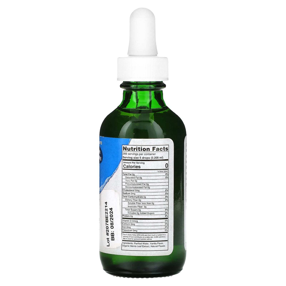 SweetLeaf Stevia, Sweet Drops, ванильный крем, 60 мл (2 жидк. Унции)