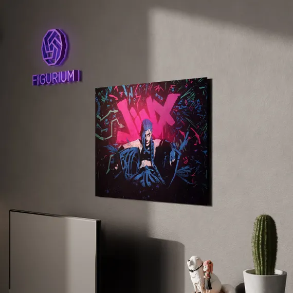 Постер Jinx on the chair - Arcane