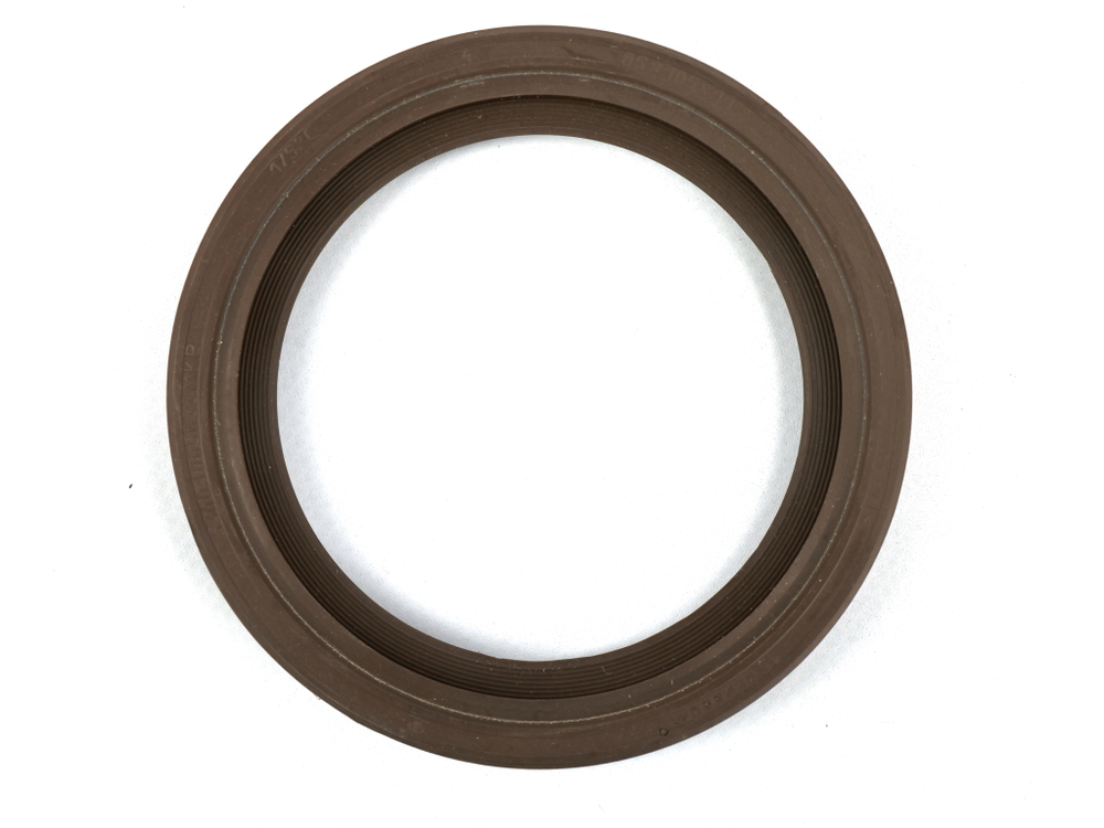 Сальник 80x105x11 дв. ЯМЗ-536, 534 коленчатого вала передний МКВ с губой (коричневый/NBR) Балаково