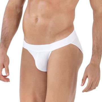 Мужские трусы танга белые Clever Moda DESEO BRIEF 162701