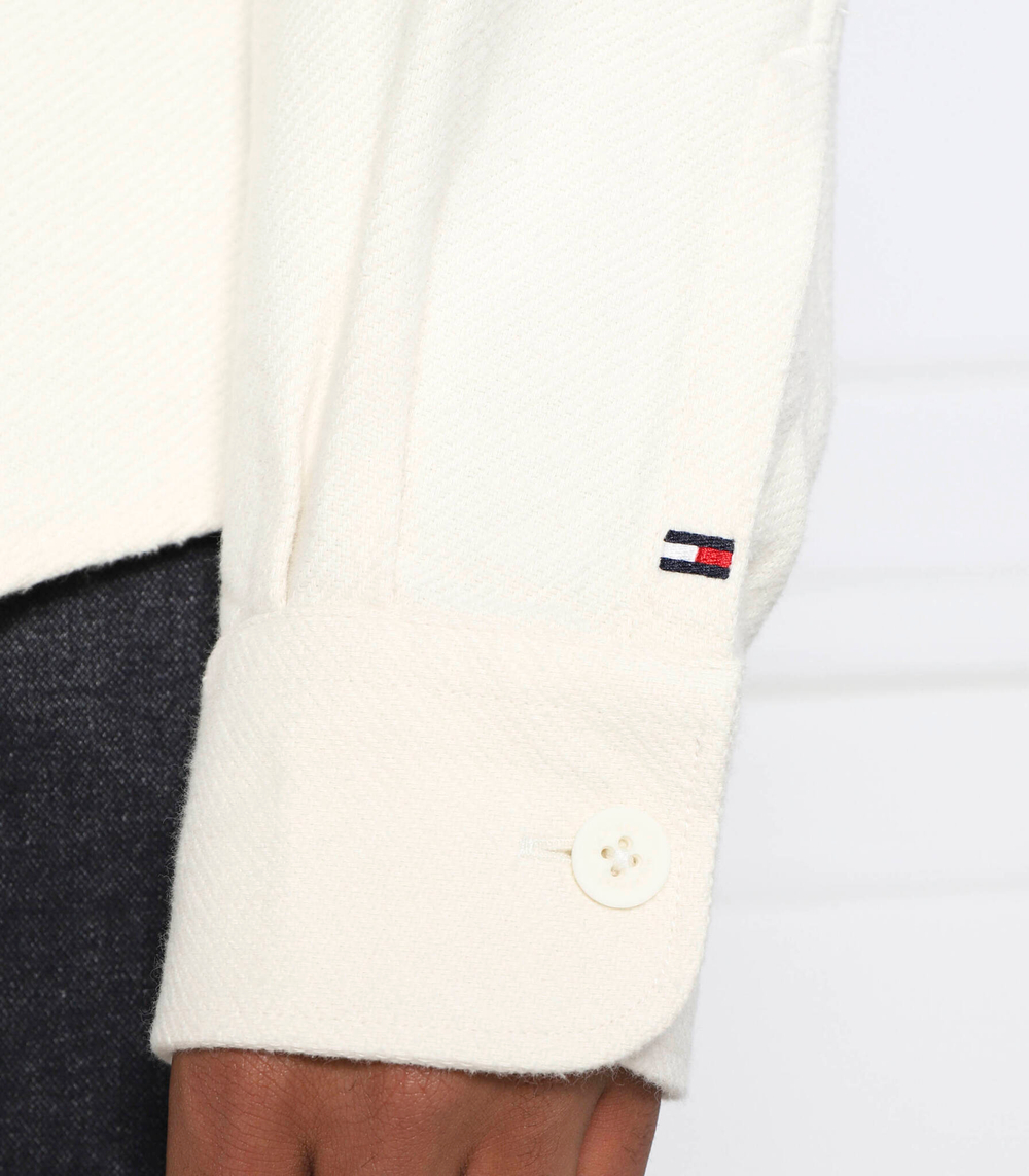 рубашка Tommy Hilfiger - кремовый (MW0MW28364)