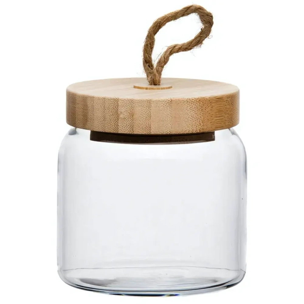 Банка для сыпучих продуктов 575мл «Вуди» 43573SLB