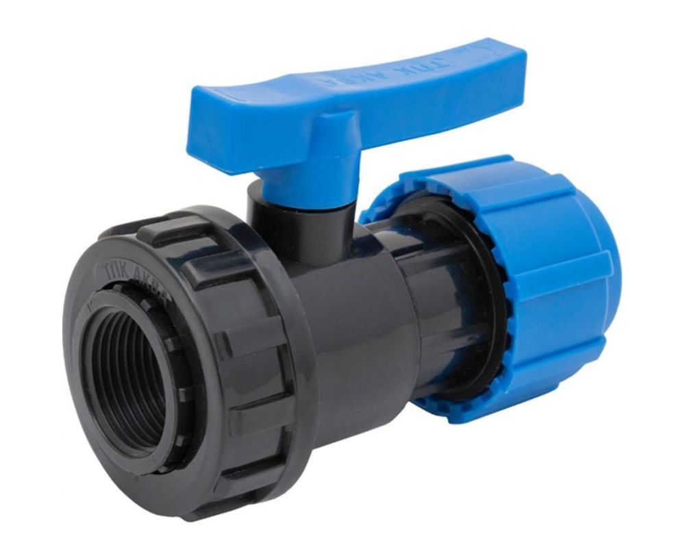 Кран ПЭ 20*3/4 вн. (ТПК-АКВА)