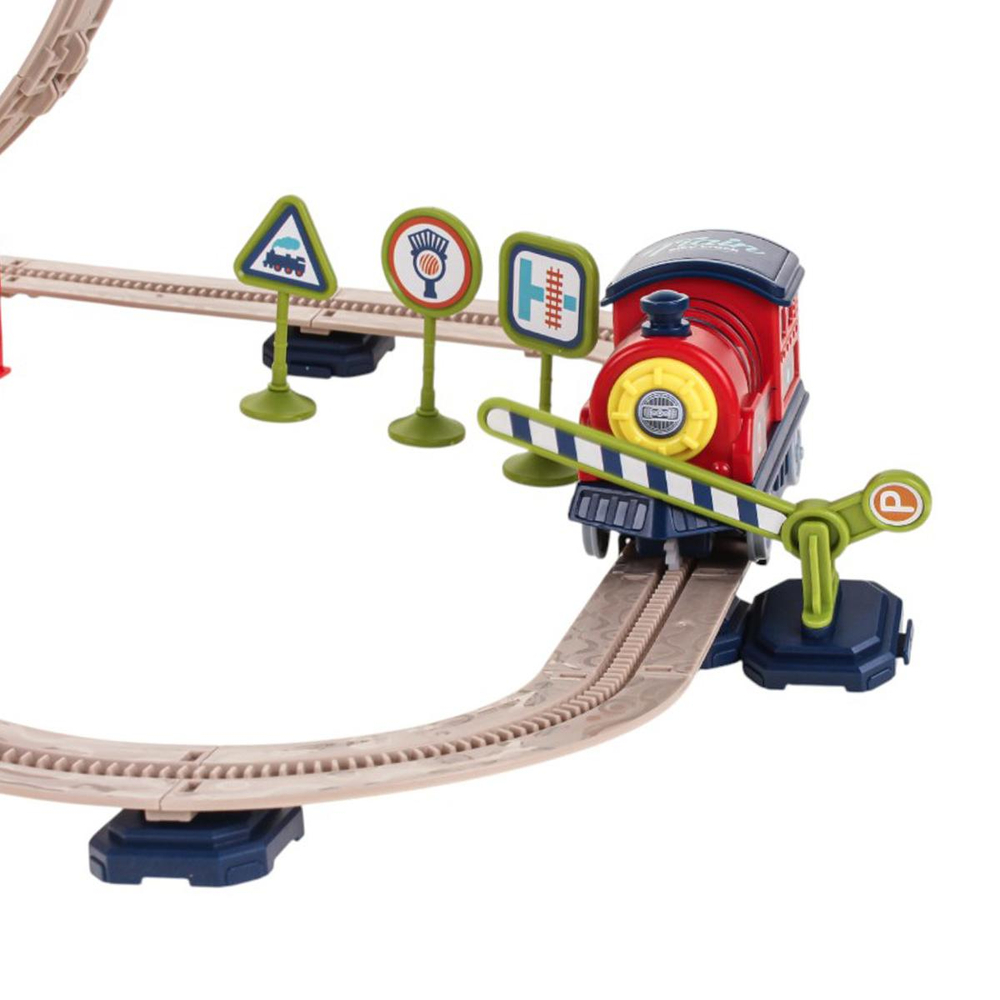 Железная дорога на бат., чемодан 89965