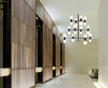 replica PARACHILNA Aballs chandelier 12 lights