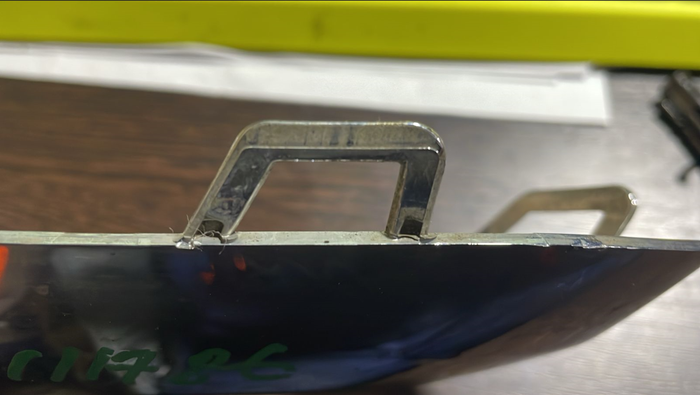 Накладка заднего бампера Mercedes GLE V167 (18-24)