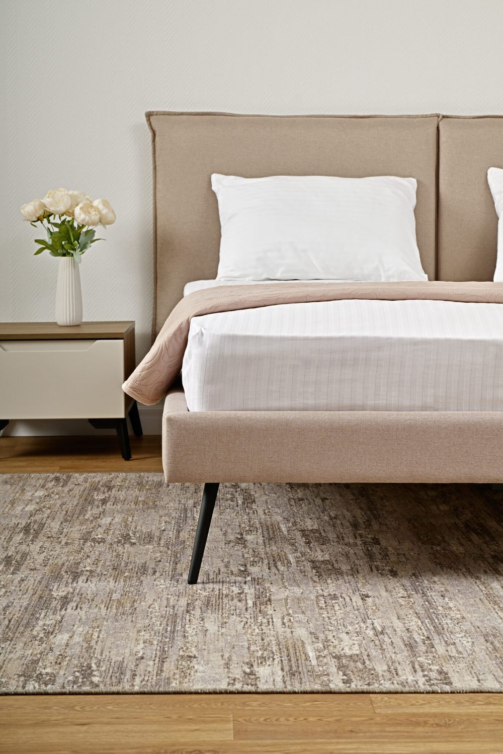 Кровать Сильвия 1,6 (Лагуна Беж), ДСВ-Мебель