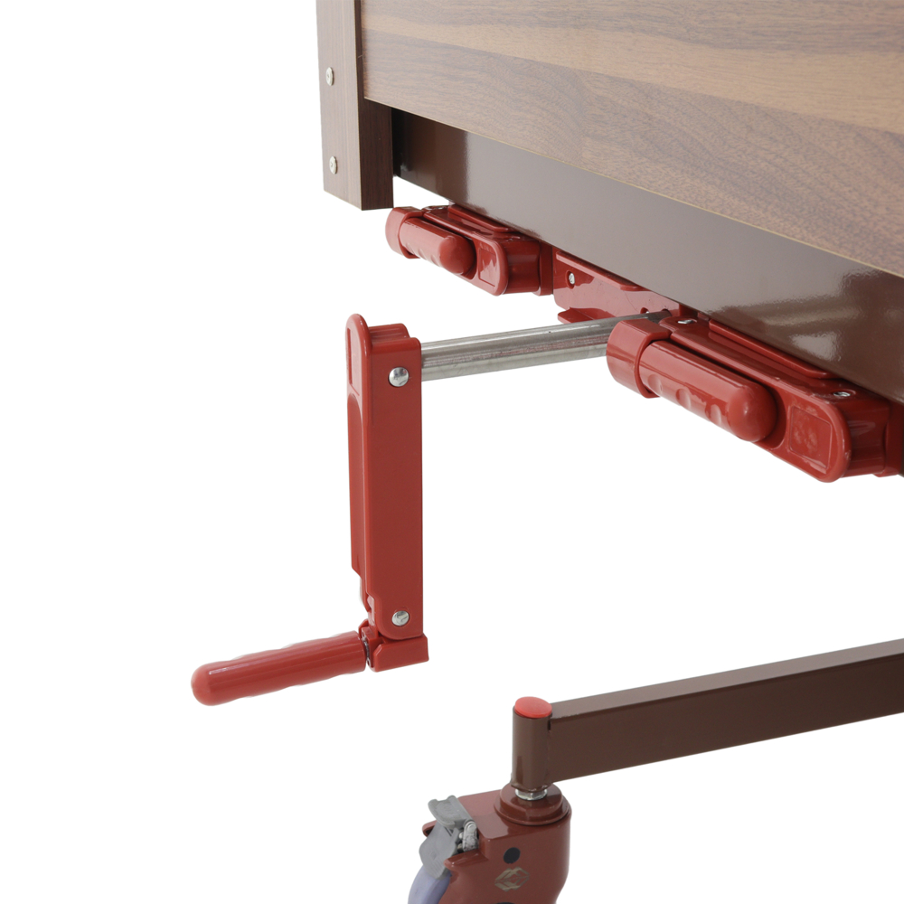 Кровать механическая Med-Mos Е-31 (ЛДСП коричневый)