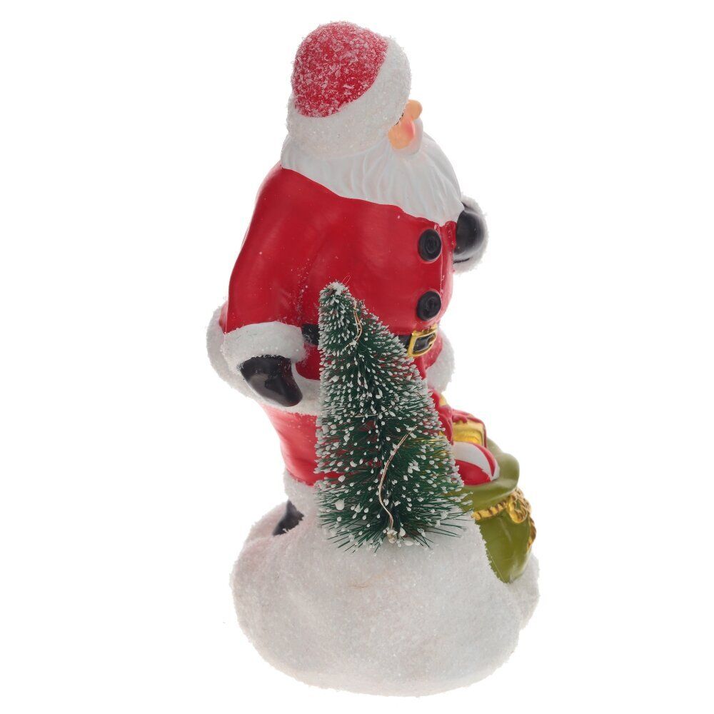 GAEM Фигурка декоративная с подсветкой "Дед Мороз", L12,5 W9,5 H18 см, (2хAAA н/п), 2в.