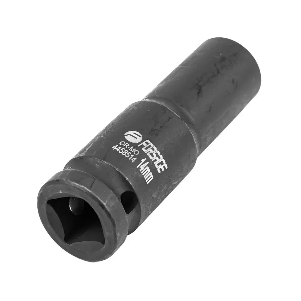 Головка ударная глубокая 14мм 1/2''6гр. Forsage F-4458514