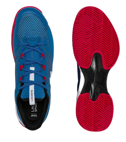 Мужские кроссовки теннисные Lacoste SPORT AG-LT21 Ultra - blue/white