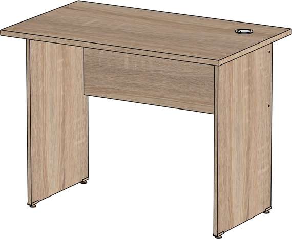 Стол письменный Стандарт Про дуб сонома