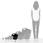 Контейнер для хранения bottichelli, organic, 4,5 л, белый