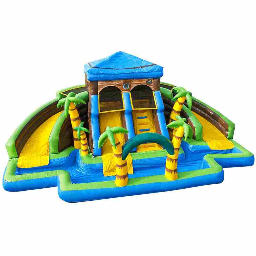 Надувной наземный аквапарк «Дворец»,11*7*5,2 м